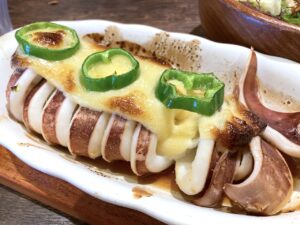 ぷりぷりボリューミーな、びっくりドンキー「イカの箱舟」